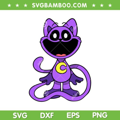 Funny Smiling Critters Catnap SVG PNG, Catnap Dogday SVG, Catnap Lover DXF SVG PNG EPS