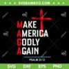 Make America Godly Again Psalm 33 12 SVG, MAGA Psalm 33 12 SVG, Blessed Nation DXF SVG PNG EPS