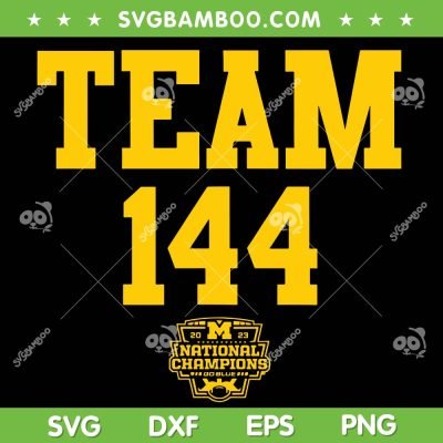 Michigan 144 National Champions SVG PNG, Michigan Football Team SVG, Trending Michigan Wolrines DXF SVG PNG EPS Michigan 144 National Champions SVG PNG, Michigan Football Team SVG, Trending Michigan Wolrines DXF SVG PNG EPS