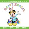 Mickey Happy Easter SVG PNG, Disney World Easter SVG, Happy Easter Mickey Mouse DXF SVG PNG EPS