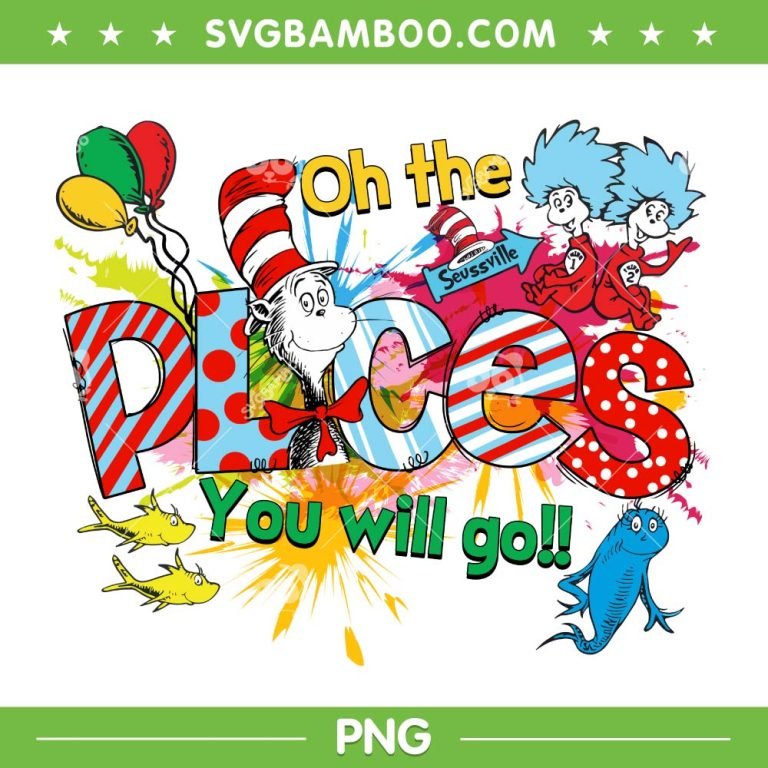 Oh The Places You Will Go PNG