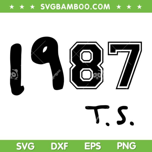 Taylor Swift Travis Kelce SVG PNG, 1989 TS Album SVG, Football Taylor Swift DXF SVG PNG EPS