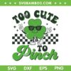 Too Cute To Pinch SVG PNG, Retro Shamrock Boy St Patrick Day SVG, Shamrock Sunglasses DXF SVG PNG EPS Too Cute To Pinch SVG PNG, Retro Shamrock Boy St Patrick Day SVG, Shamrock Sunglasses DXF SVG PNG EPS