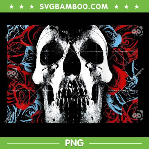 Vintage Rock Music Est 1988 PNG, Classic Art Rock 80s Love Skulls PNG, 80s Rock PNG