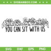 You Can Sit With Us SVG PNG, Jesus and Twelve Apostles SVG, Jesus is Risen DXF SVG PNG EPS
