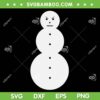 Jeezy Snowman SVG PNG, Funny Angry Snowman SVG, Snowman Christmas DXF SVG PNG EPS