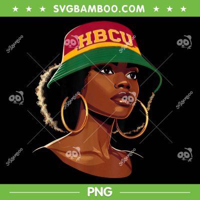 Beautiful Black Educated HBCU PNG, HBCU Black History PNG, Black History Month PNG