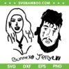 Bunnie XO Jelly Roll SVG PNG, Bunnie Xo SVG, Couple Jelly Roll Bunnie XO DXF SVG PNG EPS