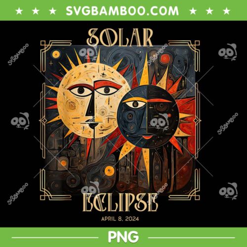 Art Solar Eclipse PNG, 2024 Sun Totality April PNG, Solar Eclipse April 8 2024 PNG