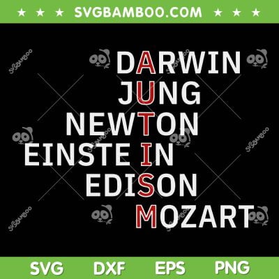 Autism Darwin Jung Newton Einste In Edison Mozart SVG, Autism Didn't Stop Einstein SVG, Autism Awareness DXF SVG PNG EPS Autism Darwin Jung Newton Einste In Edison Mozart SVG, Autism Didn't Stop Einstein SVG, Autism Awareness DXF SVG PNG EPS