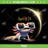 Axolotl Total Solar Eclipse 2024 PNG, Axolotl In Astronomy Glasses PNG, Solar Eclipse April 8 2024 PNG Axolotl Total Solar Eclipse 2024 PNG, Axolotl In Astronomy Glasses PNG, Solar Eclipse April 8 2024 PNG