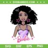 Barbie Afro SVG PNG, Barbie Doll African American SVG, Black Barbie DXF SVG PNG EPS Barbie Afro SVG PNG, Barbie Doll African American SVG, Black Barbie DXF SVG PNG EPS