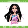 Barbie Girl SVG PNG, Barbie Doll Brunette Black Hair SVG, Afro Princess DXF SVG PNG EPS Barbie Girl SVG PNG, Barbie Doll Brunette Black Hair SVG, Afro Princess DXF SVG PNG EPS