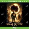 Bigfoot Totality April 8 2024 PNG, Total Solar Eclipse PNG, Solar Eclipse 04 08 2024 PNG