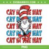 Cat In The Cat Glitter PNG, Dr Seuss Hat PNG, Funny Dr Seuss Day PNG
