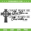 Christ Beside Me St Patrick SVG PNG, Christ Before Me SVG, Christ Behind Me DXF SVG PNG EPS Christ Beside Me St Patrick SVG PNG, Christ Before Me SVG, Christ Behind Me DXF SVG PNG EPS