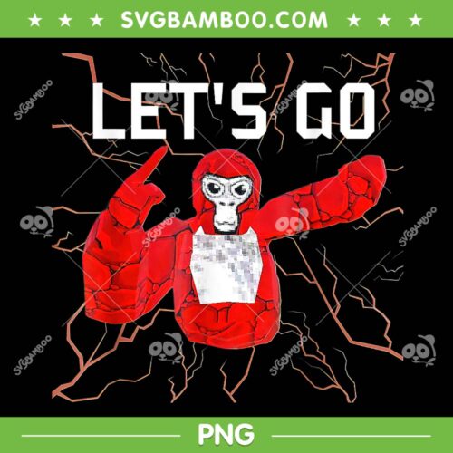 Come At Me Bro Gorilla Monke Tag PNG, VR Gamer For Kids PNG, Gorilla Lets Go PNG