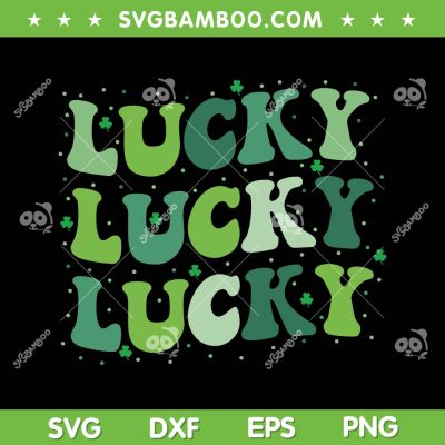 Groovy Lucky St Patrick's Day SVG PNG, Retro Green Shamrock Irish SVG, Lucky Season DXF SVG PNG EPS Groovy Lucky St Patrick's Day SVG PNG, Retro Green Shamrock Irish SVG, Lucky Season DXF SVG PNG EPS