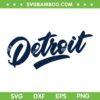 Detroit Throwback Classic SVG PNG, Detroit Logo SVG, Detroit Lions DXF SVG PNG EPS