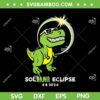 Dinosaur Total Solar Eclipse 2024 SVG PNG, Trex Solar Eclipse April 8 SVG, Solrawr Eclipse 4 8 2024 DXF SVG PNG EPS