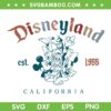 Disneyland California SVG PNG, Mickey Mouse Friends Disneyland SVG, Disneyland Est 1955 California DXF SVG PNG EPS