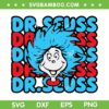 Dr Seuss Thing 1 SVG PNG, Thing One Head SVG, Cat In The Hat DXF SVG PNG EPS