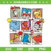 Drseuss Friends SVG PNG, The Cat In The Hat And Friends SVG, Dr Seuss Character DXF SVG PNG EPS Drseuss Friends SVG PNG, The Cat In The Hat And Friends SVG, Dr Seuss Character SVG PNG EPS