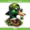 Duck St Patrick's Day PNG, Saint Patricks Call Me Lucky Mallard PNG, Lucky Duck PNG