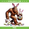 Easter Bigfoot With Bunny Egg Basket PNG, Bigfoot Egg Hunting PNG, Easter Sasquatch Bunny PNG Easter Bigfoot With Bunny Egg Basket PNG, Bigfoot Egg Hunting PNG, Easter Sasquatch Bunny PNG