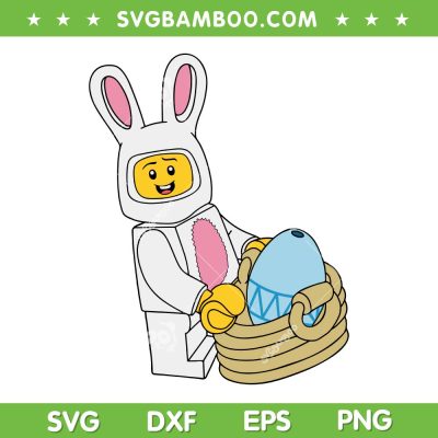 Easter Day Figure Rabbit Master Builder SVG, Block Brick Building SVG, Funny Bunny Easter Day DXF SVG PNG EPS Easter Day Figure Rabbit Master Builder SVG, Block Brick Building SVG, Funny Bunny Easter Day DXF SVG PNG EPS
