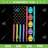 Easter Egg American Flag SVG PNG, Happy Easter Egg Hunting Patriotic SVG, Easter Day Flag DXF SVG PNG EPS