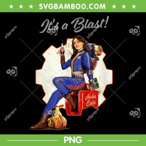 Fallout It's A Blast PNG, It's A Blast Nuka Cola PNG, Fallout Series Gets New Character PNG