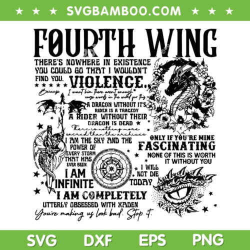 Fourth Wing Basgiath War College SVG PNG, Fourth Wing Dragon Rider SVG, Retro Basgiath War College DXF SVG PNG EPS