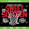 Gonzaga Bulldogs Sweet 16 SVG PNG, March Madness 2024 SVG, Basketball Navy DXF SVG PNG EPS Gonzaga Bulldogs Sweet 16 SVG PNG, March Madness 2024 SVG, Basketball Navy DXF SVG PNG EPS