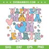 Happiest Mama On Earth SVG PNG, Magical Castle SVG, Family Vacation DXF SVG PNG EPS