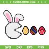 Happy Easter Day Gaming SVG PNG, Kids Easter Bunny Egg SVG, Video Games Bunny Eggs DXF SVG PNG EPS