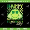 Happy St Patricks Day SVG PNG, Groovy Smiley Face Shamrock SVG, Clover Smiley DXF SVG PNG EPS Happy St Patricks Day SVG PNG, Groovy Smiley Face Shamrock SVG, Clover Smiley DXF SVG PNG EPS