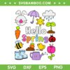Hello Spring And Easter Day 2024 SVG PNG, Bunny Hello Spring Toddler SVG, Easter Spring DXF SVG PNG EPS Hello Spring And Easter Day 2024 SVG PNG, Bunny Hello Spring Toddler SVG, Easter Spring DXF SVG PNG EPS