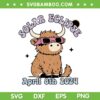 Highland Cow Solar Eclipse April 8th 2024 SVG, Eclipse Boujee Highland Cow SVG, Solar Eclipse 2024 DXF SVG PNG EPS Highland Cow Solar Eclipse April 8th 2024 SVG, Eclipse Boujee Highland Cow SVG, Solar Eclipse 2024 DXF SVG PNG EPS
