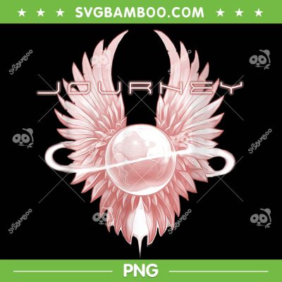 Journey Pink Infinity PNG, Journey Pink Angel Wings PNG, Journey Music PNG