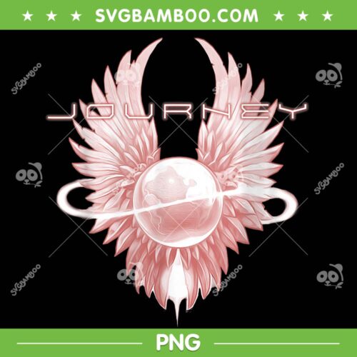 Journey Pink Infinity PNG, Journey Pink Angel Wings PNG, Journey Music PNG