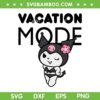 Kuromi Vacation Mode SVG PNG, Cute Kuromi SVG, Hello Kitty Kuromi DXF SVG PNG EPS Kuromi Vacation Mode SVG PNG, Cute Kuromi SVG, Hello Kitty Kuromi DXF SVG PNG EPS