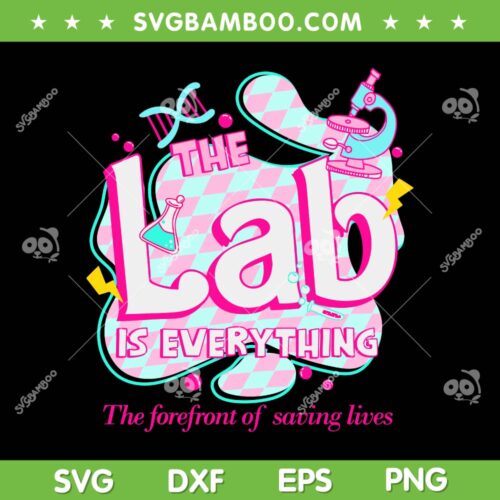 Lab Week 2024 SVG PNG, Medical Lab Tech Team SVG, Patient Care Tech DXF SVG PNG EPS