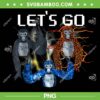 Let's Go Gorilla Tag PNG, Monke Tag Gorilla PNG, VR Video Gamer Gorilla PNG