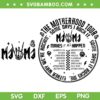 Mama Tour 2024 Black And White SVG PNG, The Motherhood Tour SVG, Some Days I Rock It DXF SVG PNG EPS Mama Tour 2024 Black And White SVG PNG, The Motherhood Tour SVG, Some Days I Rock It DXF SVG PNG EPS