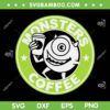 Monster Inc Coffee SVG PNG, Monster Starbucks SVG, Mike Coffee DXF SVG PNG EPS