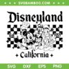 Mouse And Friends Disneyland SVG PNG, Disneyland California SVG, Checkered Disneyland Est 1955 DXF SVG PNG EPS Mouse And Friends Disneyland SVG PNG, Disneyland California SVG, Checkered Disneyland Est 1955 DXF SVG PNG EPS