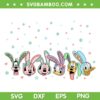 Mouse And Friends Happy Easter SVG PNG, Happy Easter Mickey Friends SVG, Disney Easter Eggs DXF SVG PNG EPS