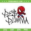 Peso Pluma Spider Man SVG PNG, Cute Spider Peso Pluma SVG, Peso Pluma Signature DXF SVG PNG EPS