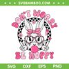 Pink Bunny Don't Worry Be Hoppy SVG, Happy Easter Groovy Bunny Face SVG, Cute Bunny Pink DXF SVG PNG EPS Pink Bunny Don't Worry Be Hoppy SVG, Happy Easter Groovy Bunny Face SVG, Cute Bunny Pink DXF SVG PNG EPS